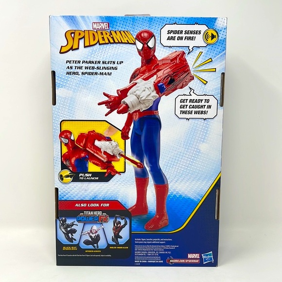 Marvel Spider-Man Titan Hero Power FX Figure With Launcher! NWT! In box! - Picture 2 of 6
